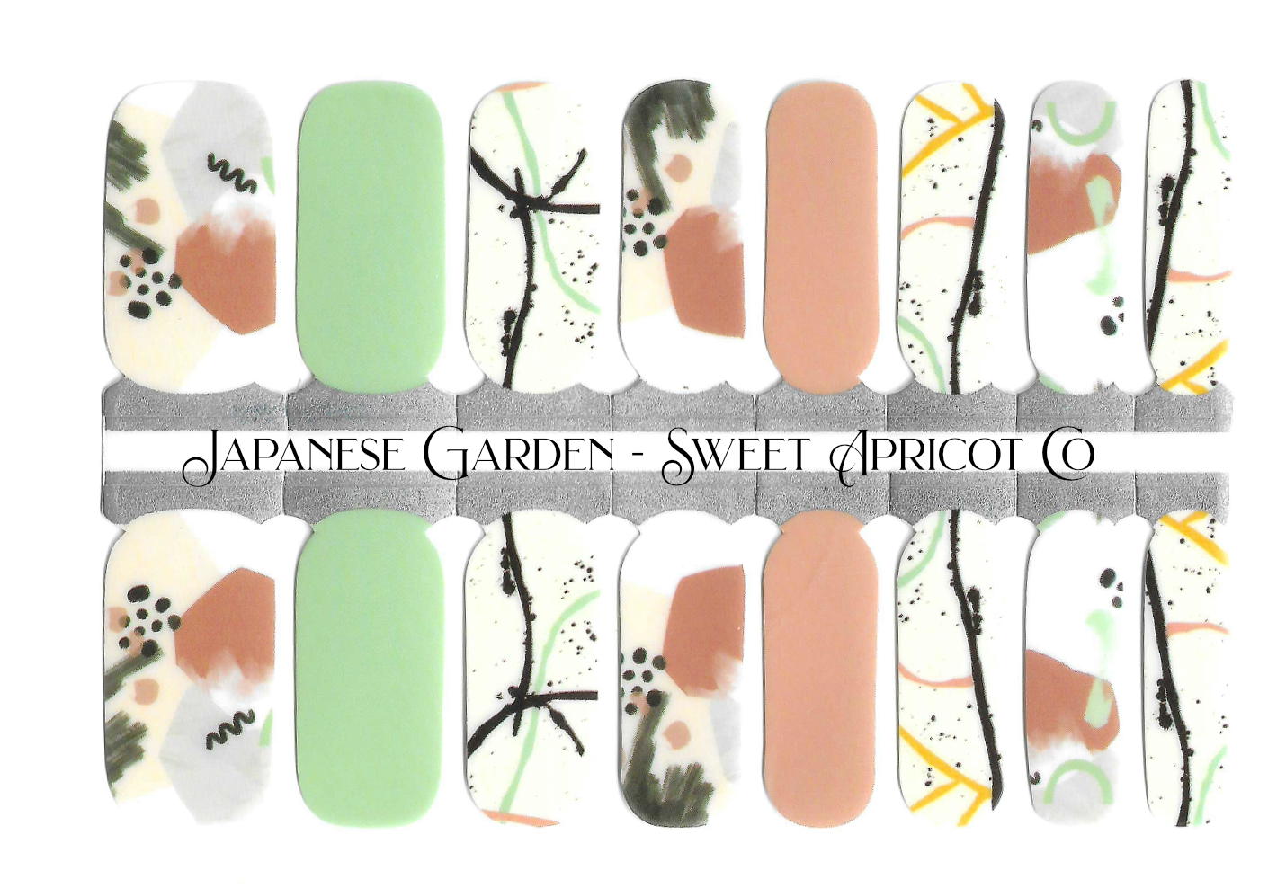 Japanese Garden Nail Wraps - Gorgeous!
