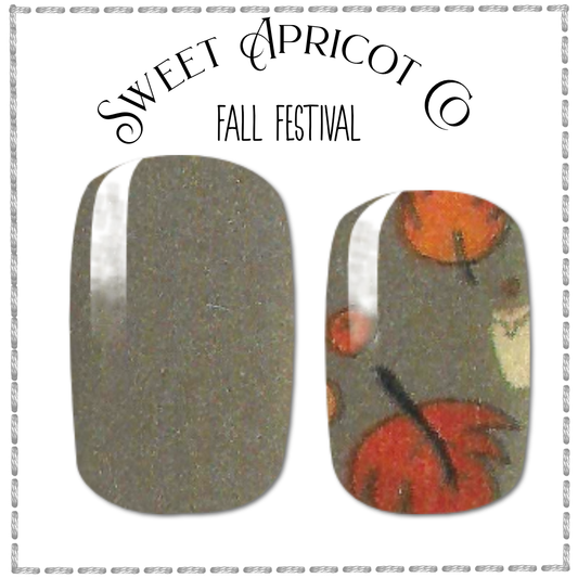 Fall Festival Nail Wraps - Gorgeous!