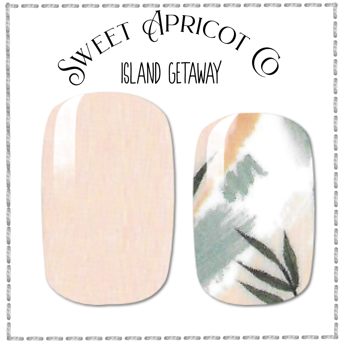 Island Getaway Nail Wraps - Gorgeous!