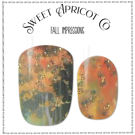 Fall Impressions Nail Wraps - Gorgeous Autumn Design