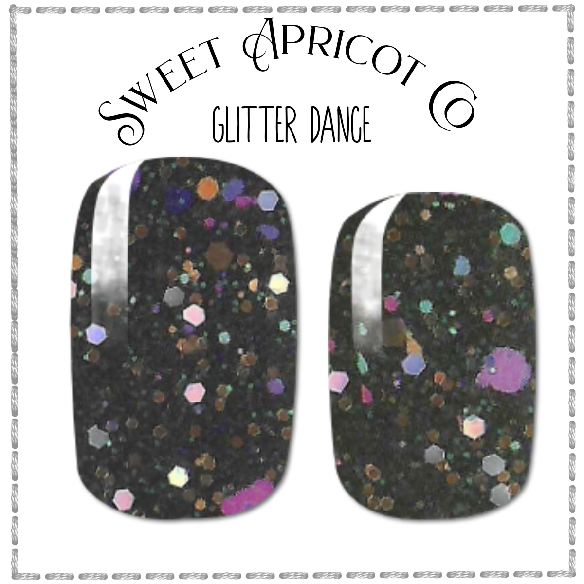 Glitter Dance Nail Wraps - GLITTER!!