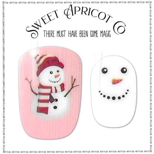 There Must Have Been Some Magic Nail Wraps - Super Cute Snowman Set