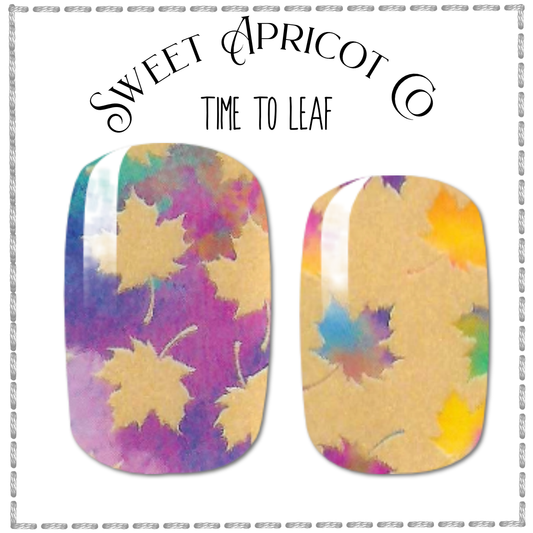 Time to Leaf Nail Wraps - Gorgeous!