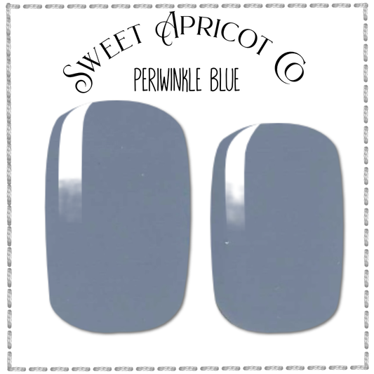 Periwinkle Blue Nail Wraps - Gorgeous!