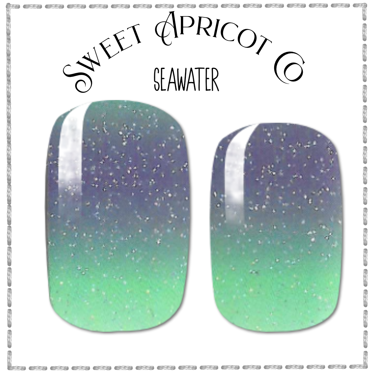 Seawater Nail Wraps - Gorgeous!