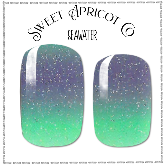 Seawater Nail Wraps - Gorgeous!