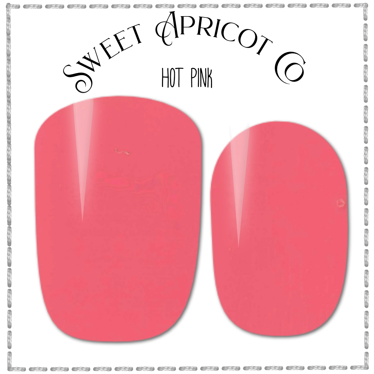 Hot Pink Nail Wraps - Perfect for anytime!!