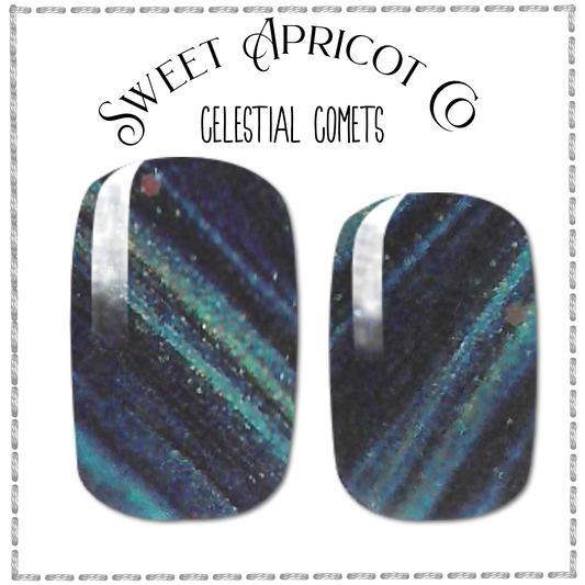 Celestial Comets Nail Wraps - Stunning!