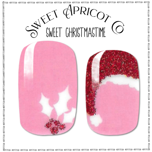 Sweet Christmastime Nail Wraps - So Cute!