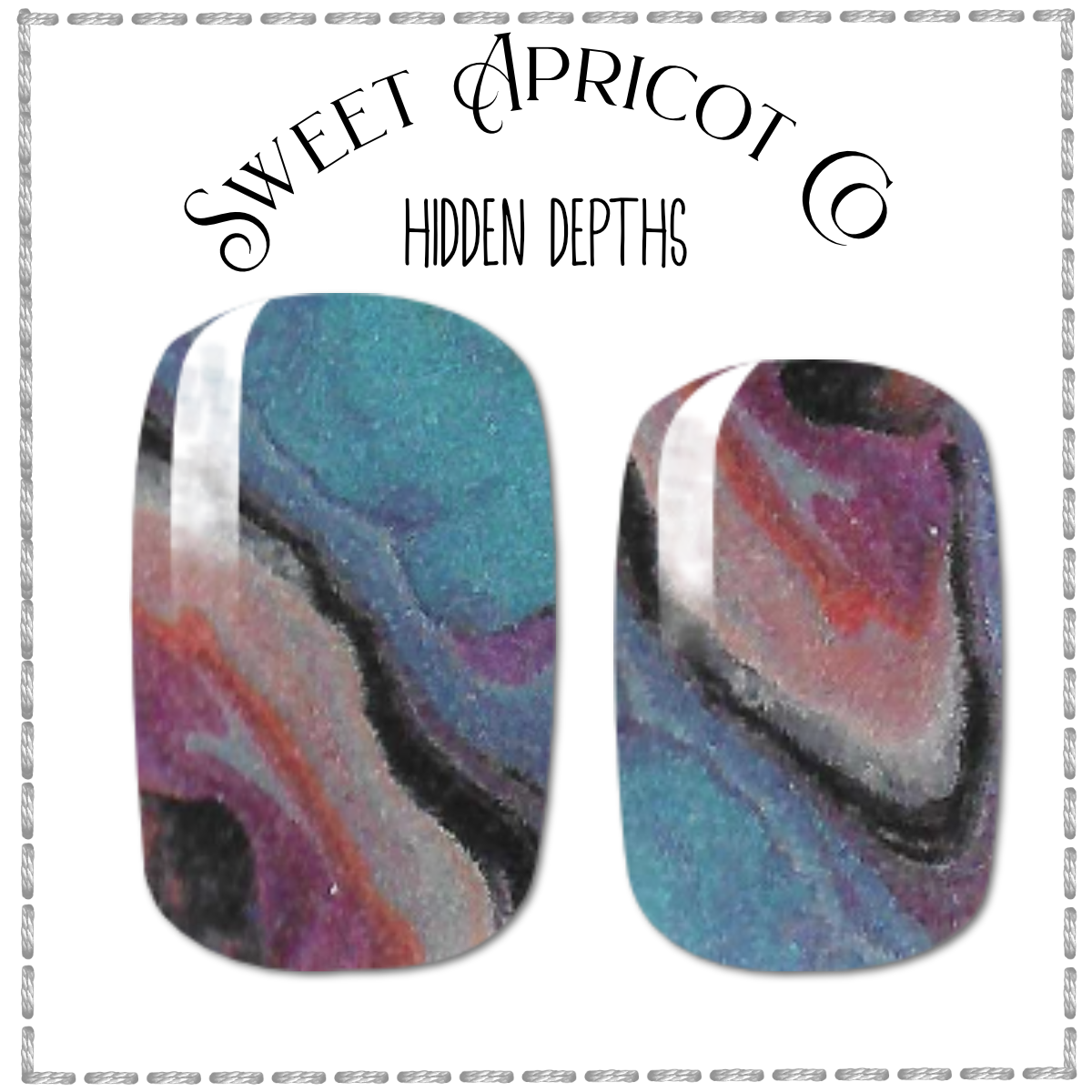 Hidden Depths Nail Wraps - Stunning!