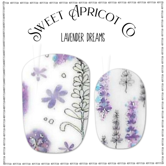 Lavender Dreams Nail Wraps