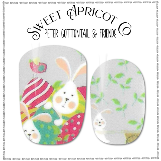 Peter Cottontail & Friends Nail Wraps - An Easter Set!