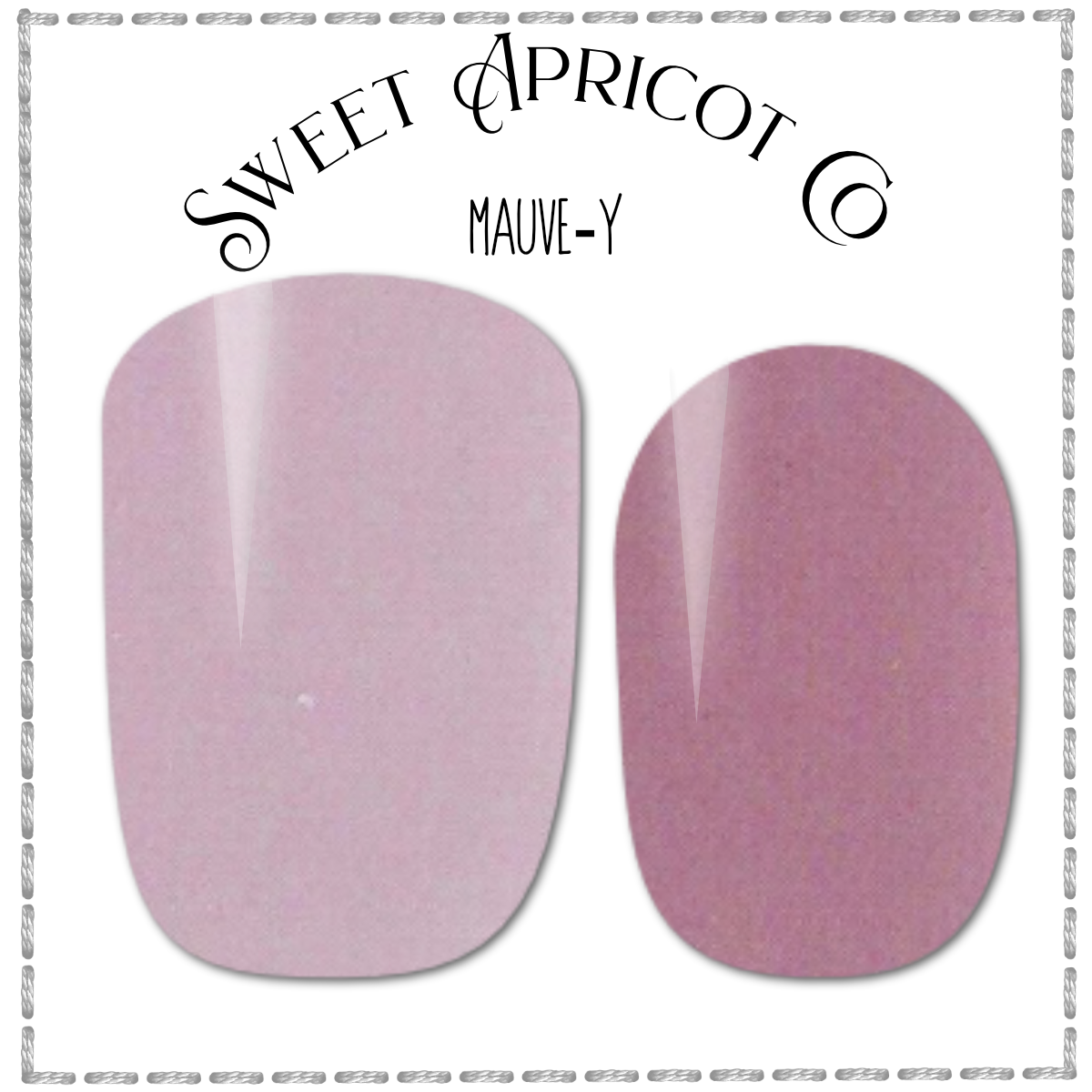 Mauve-y Nail Wraps - Solid