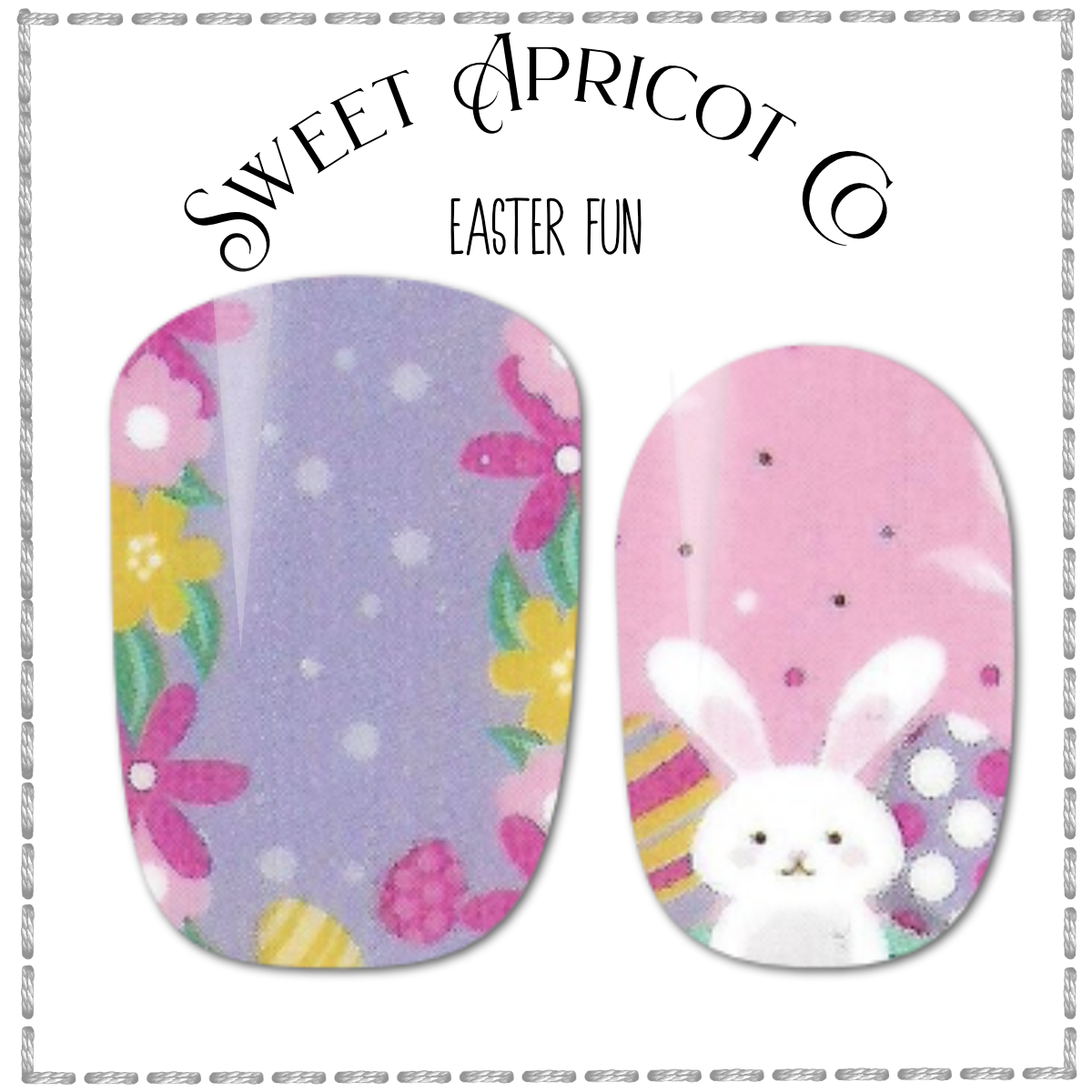 Easter Fun Nail Wraps - Sweet Spring Design