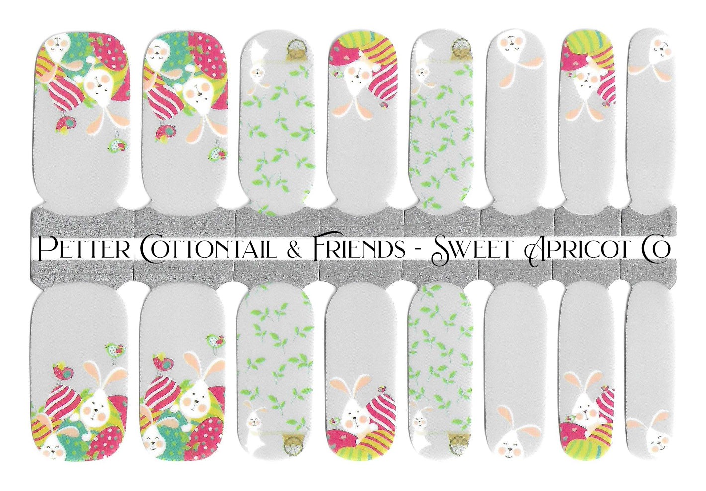 Peter Cottontail & Friends Nail Wraps - An Easter Set!