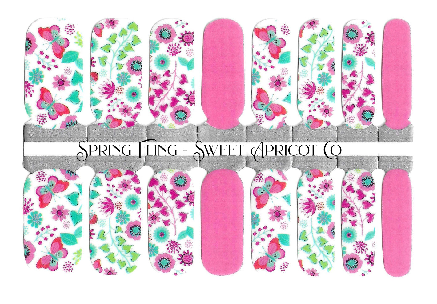 Spring fling Nail Wraps - Spring Easter Theme