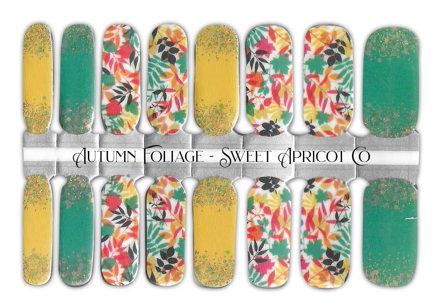 Autumn Foliage Nail Wraps - Beautiful Fall Design