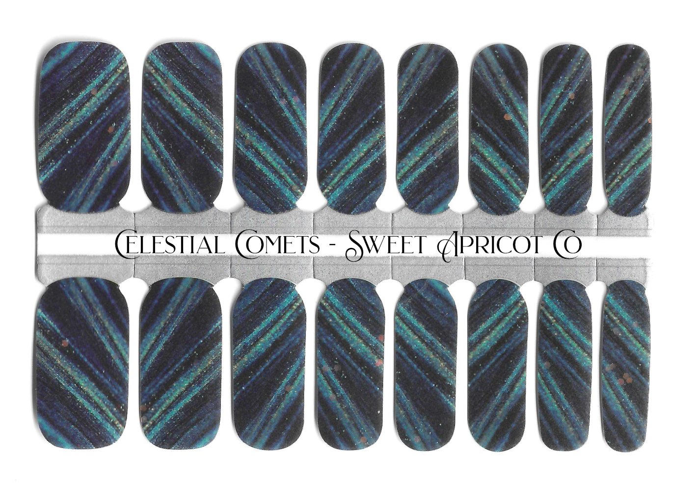 Celestial Comets Nail Wraps - Stunning!