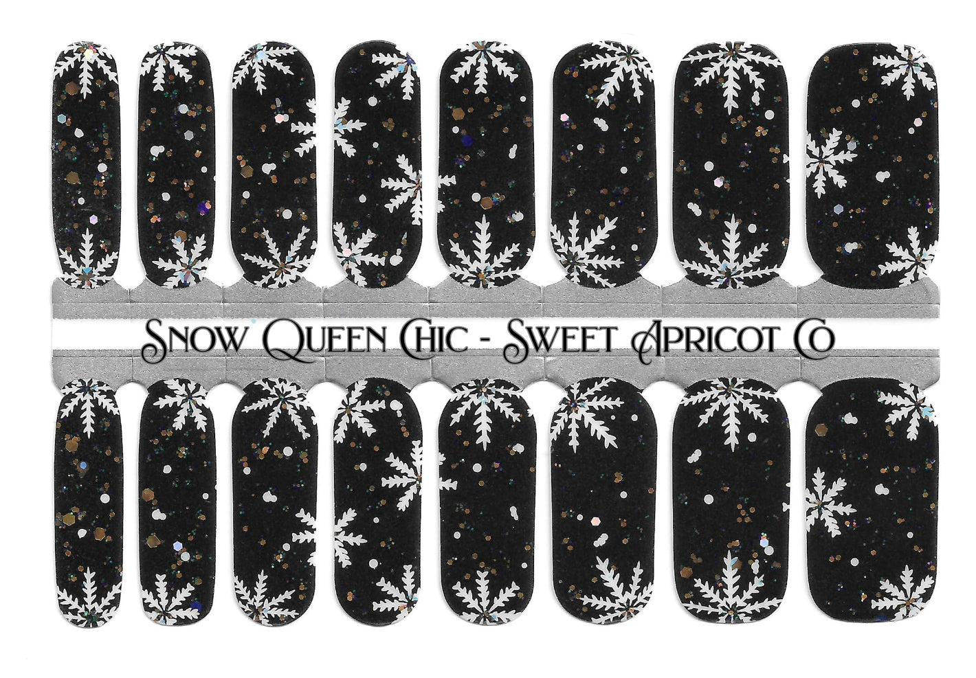 Snow Queen Chic Nail Wraps - Winter Design