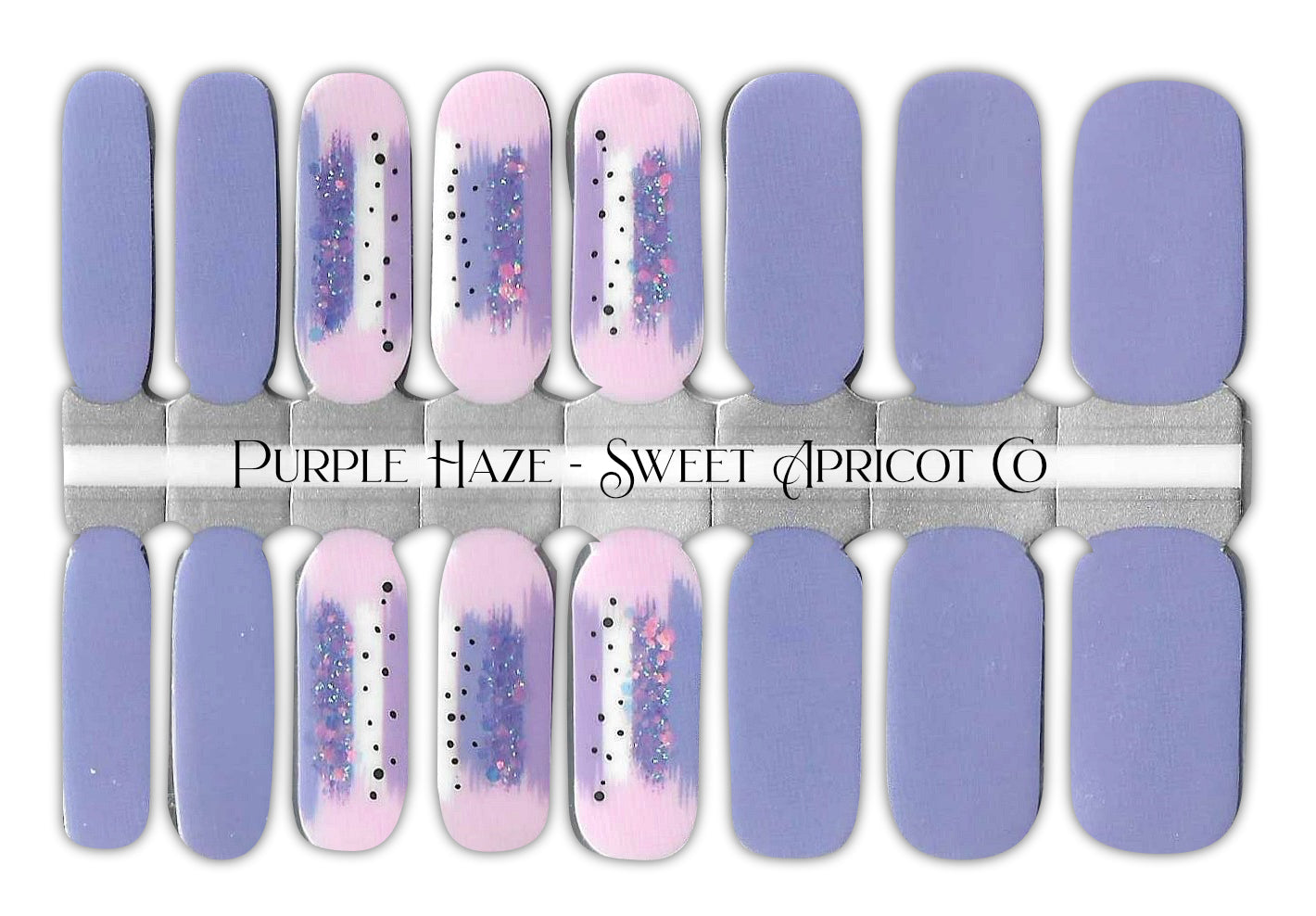 Purple Haze Nail Wraps