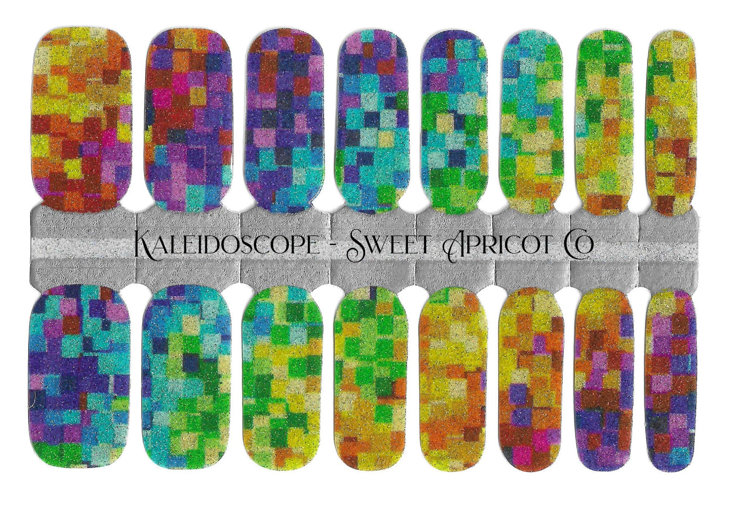 Kaleidoscope - a Roblox Rainbow Nail Wraps