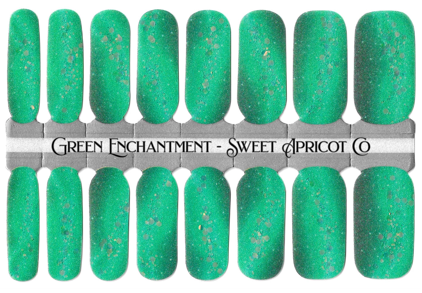 Green Enchantment Nail Wraps - St Patrick's Day Design