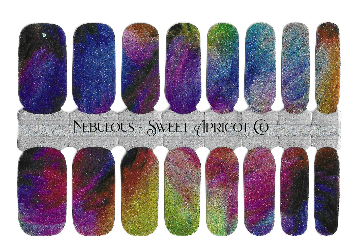 Nebulous Nail Wraps - Space Theme