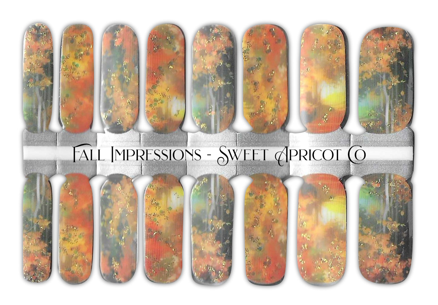 Fall Impressions Nail Wraps - Gorgeous Autumn Design