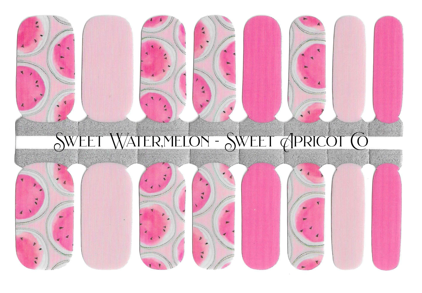 Sweet Watermelon - Summer Fun Nail Wraps