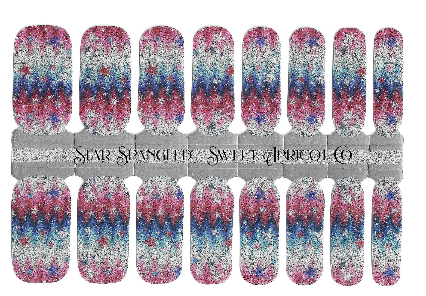 Star Spangled - 4th of July Nail Wraps