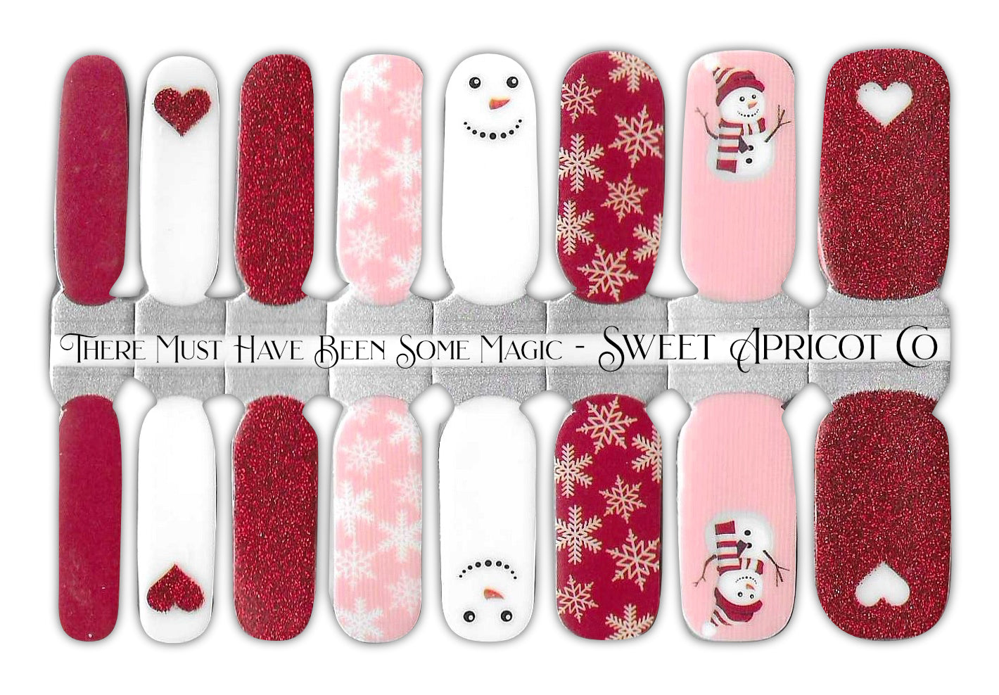 There Must Have Been Some Magic Nail Wraps - Super Cute Snowman Set