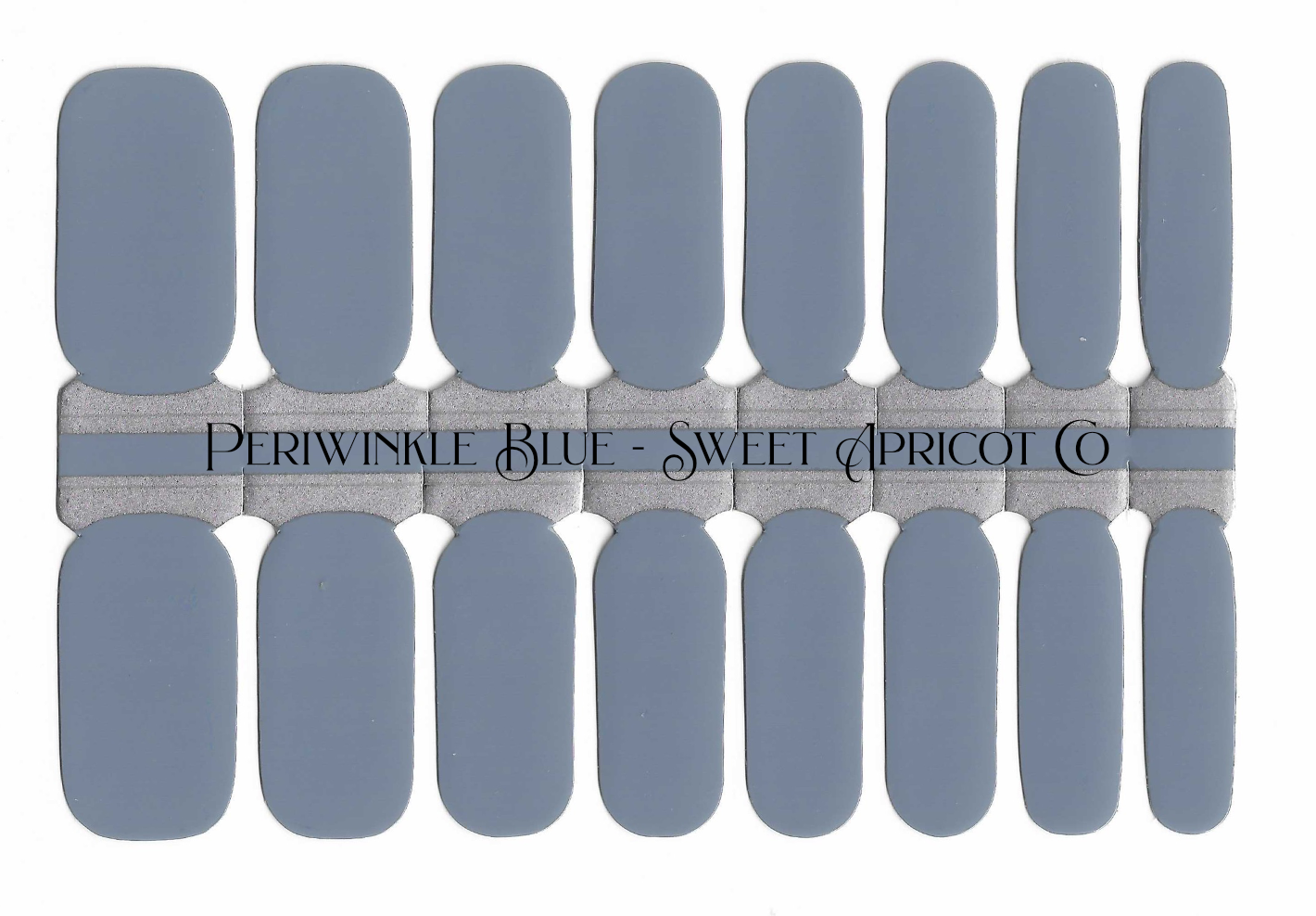 Periwinkle Blue Nail Wraps - Gorgeous!