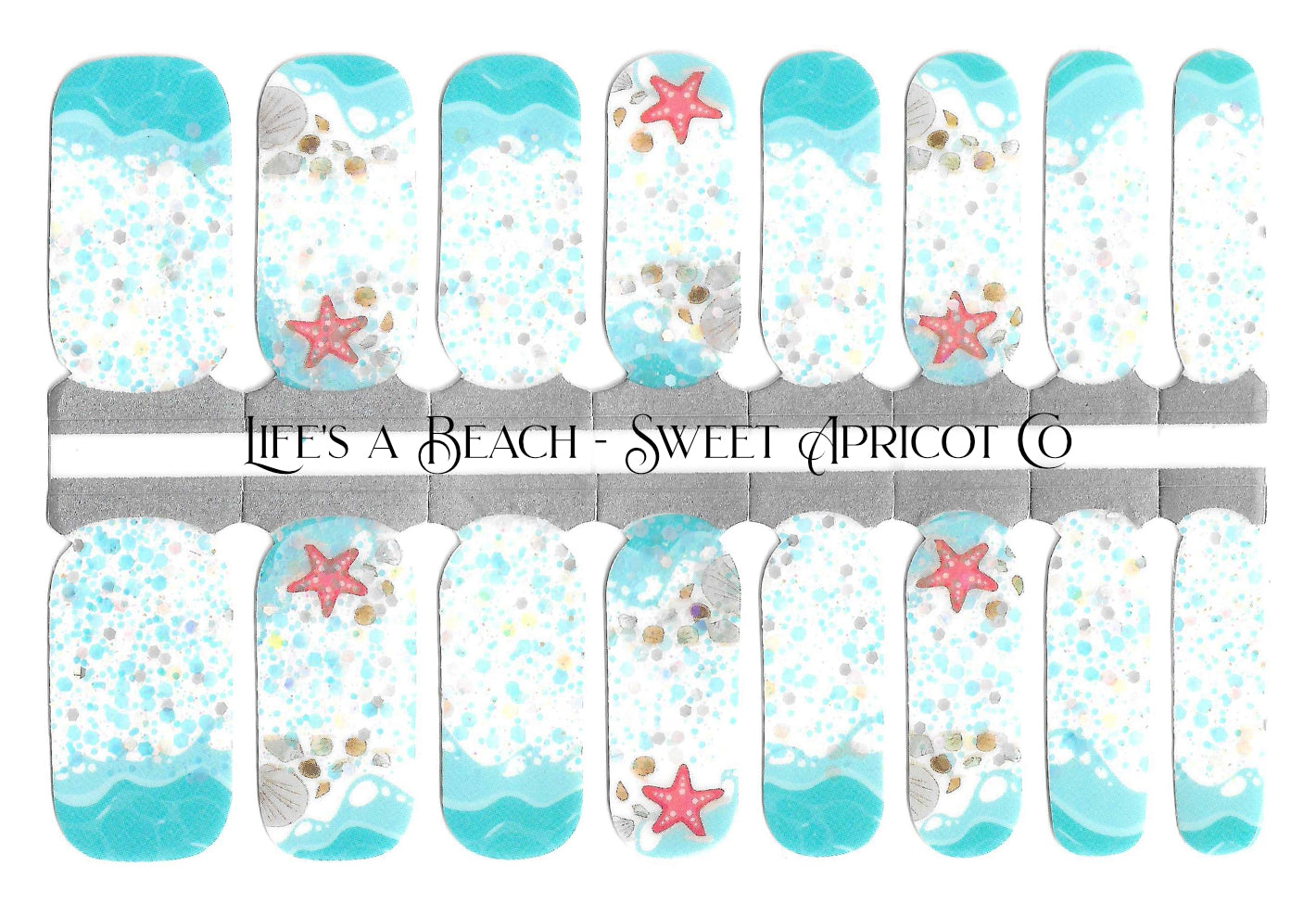 Life's a Beach - Summer Fun Nail Wraps