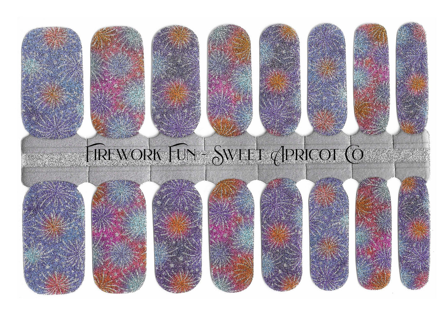 Firework Fun - 4th of July Nail Wraps