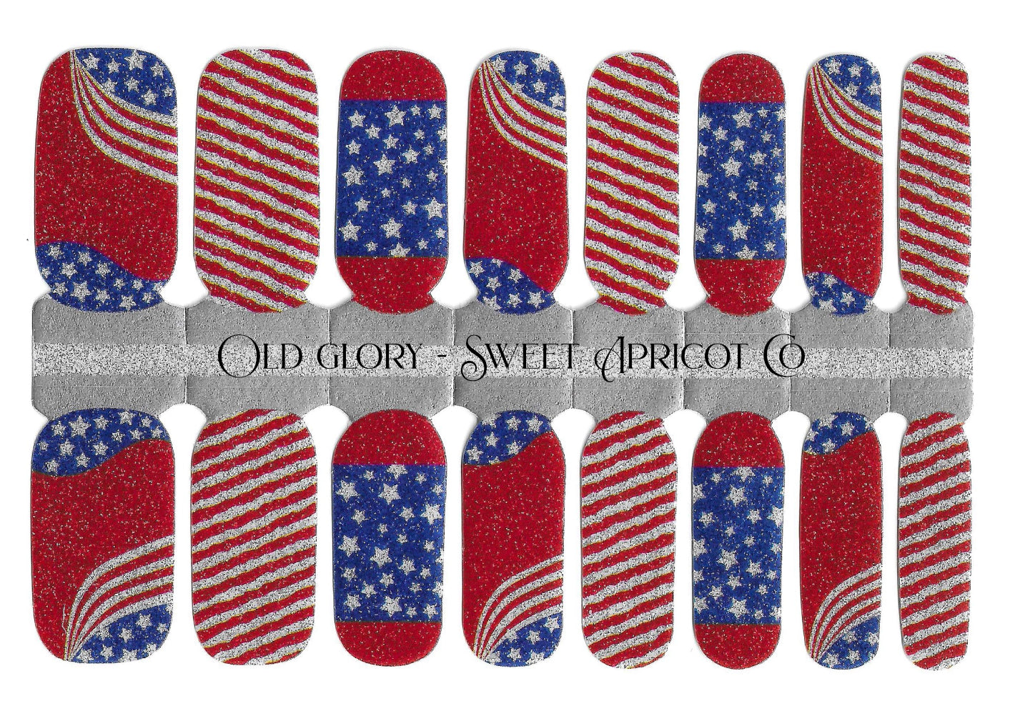 Old Glory - 4th of July Nail Wraps