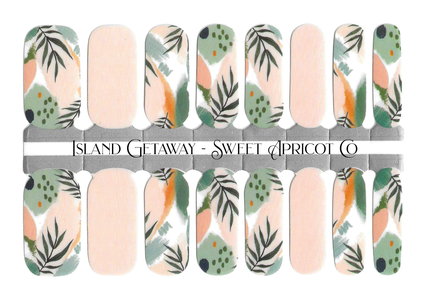 Island Getaway Nail Wraps - Gorgeous!