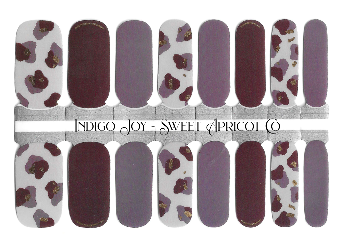 Indigo Joy Nail Wraps - Gorgeous!