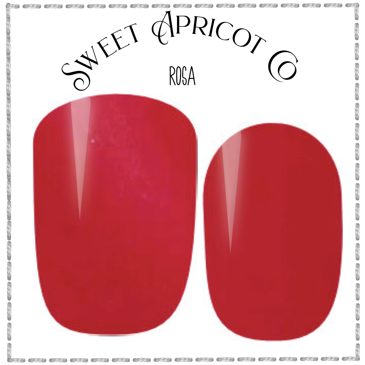 Rosa Nail Wraps - A Cheery Red for Any Season