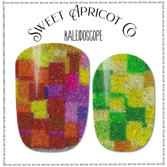 Kaleidoscope - a Roblox Rainbow Nail Wraps