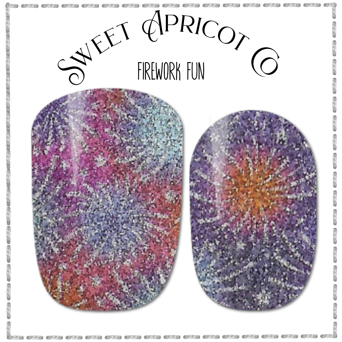 Firework Fun - 4th of July Nail Wraps