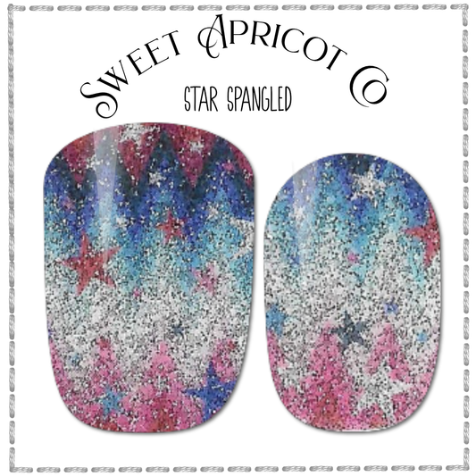 Star Spangled - 4th of July Nail Wraps