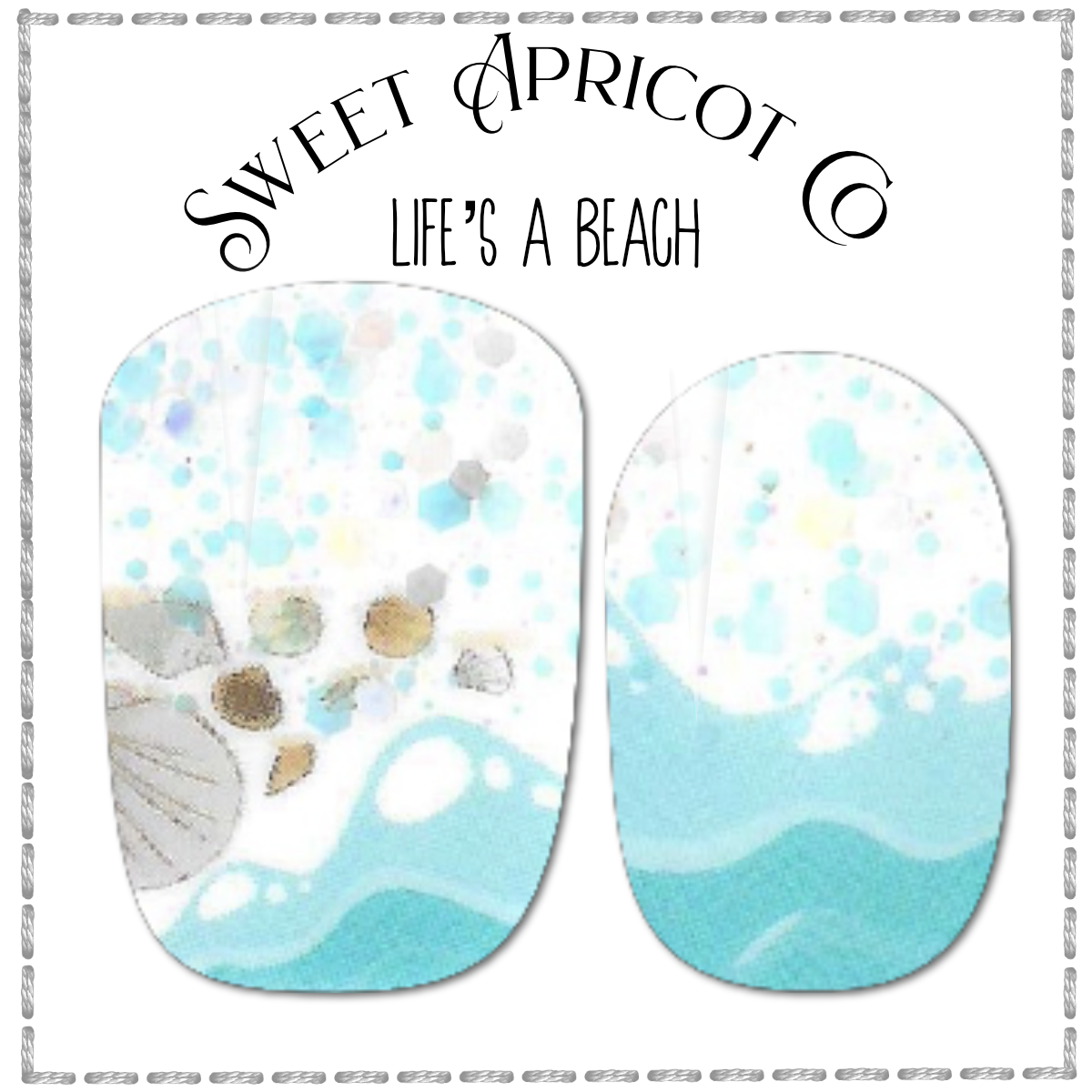 Life's a Beach - Summer Fun Nail Wraps