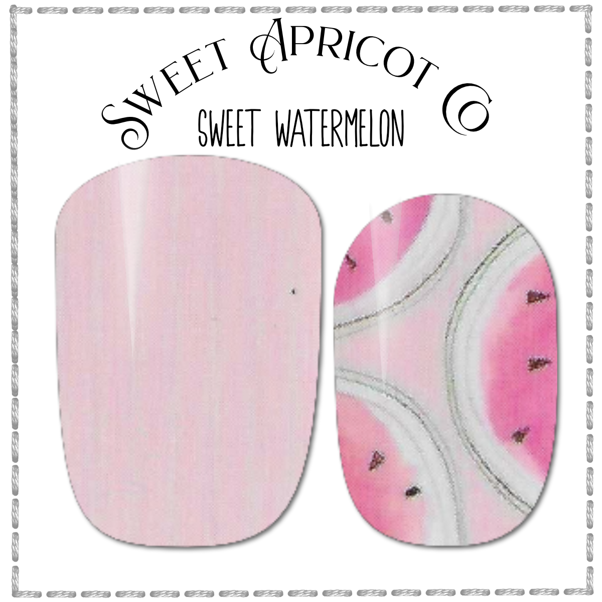 Sweet Watermelon - Summer Fun Nail Wraps